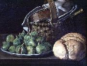 Still Life With Figs Luis Egidio Melendez